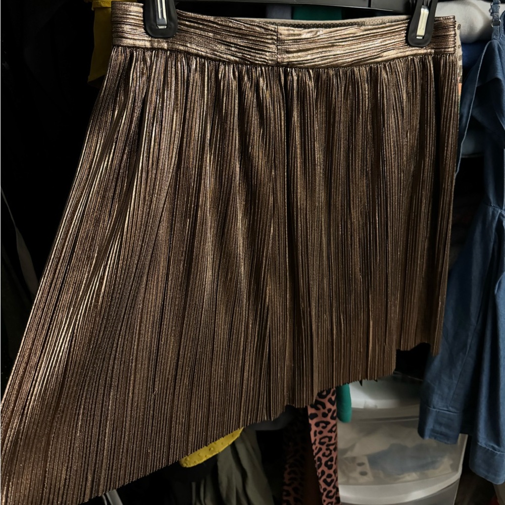 House of Harlow 1960x Revolve Flint Mini Skirt Rose Gold never worn